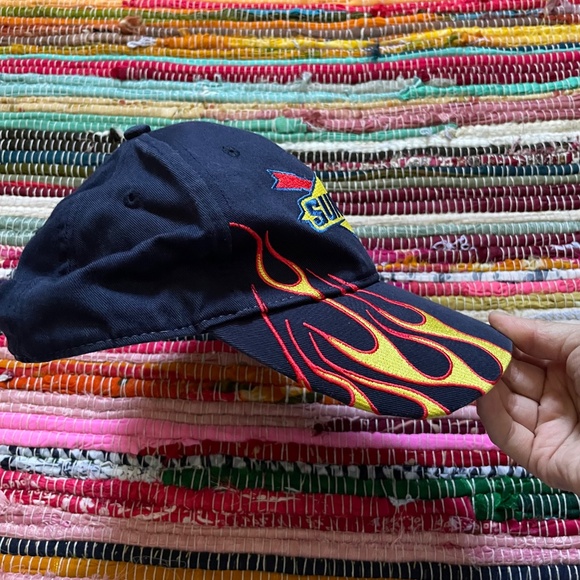 Sunoco Navy Racing Flames Hat - Picture 2 of 6
